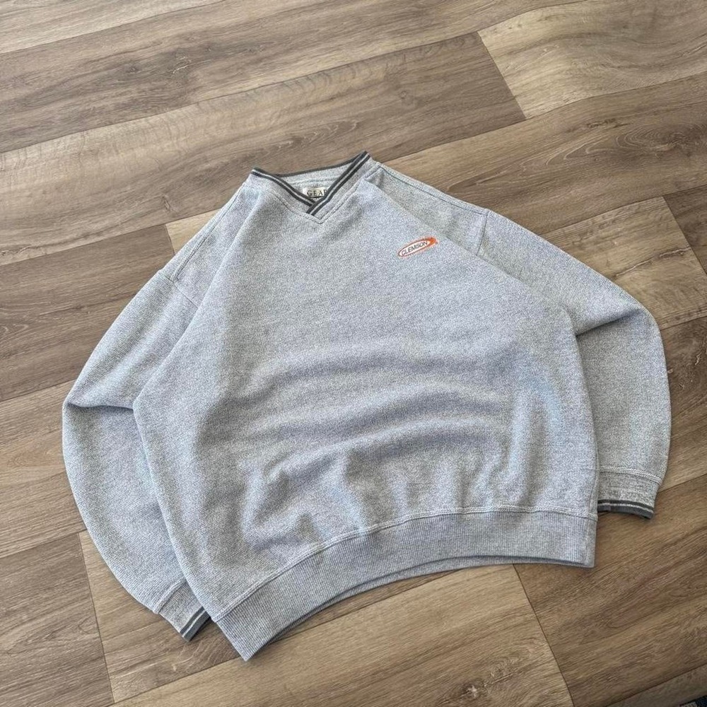 Gear For Sports Clemson Tigers Sweatshirt Mens Medium Gray V-Neck Pullover